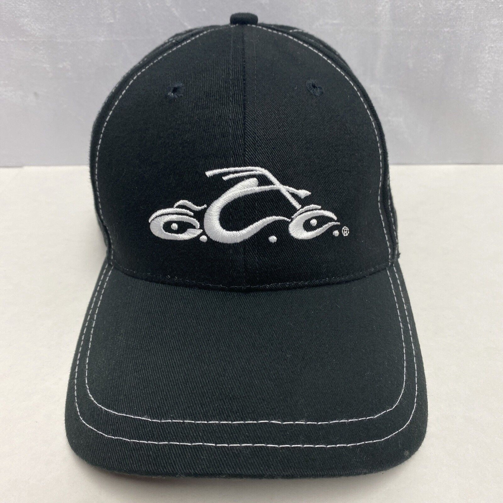 Orange County Choppers Logo Brand Hat Cap Adjustable Strap Black Motorcycle Napa Orange County Choppers Logo Brand Hat Cap Adjustable Strap Black Motorcycle Napa